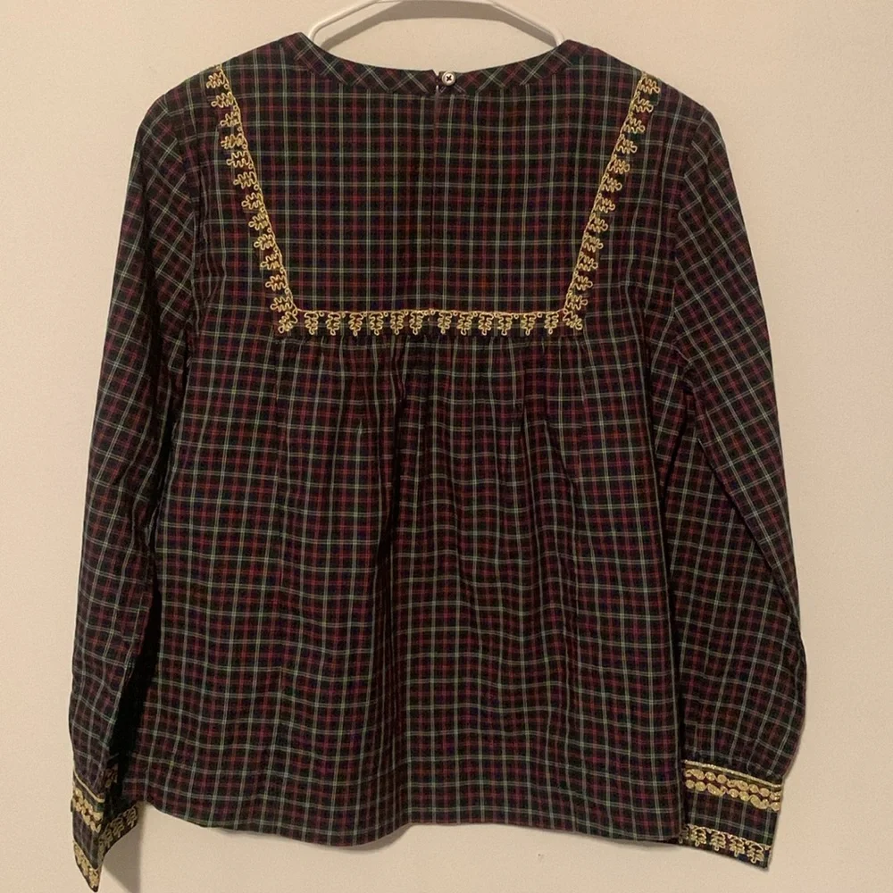 002 J. Crew Embellished Blouse NWT
